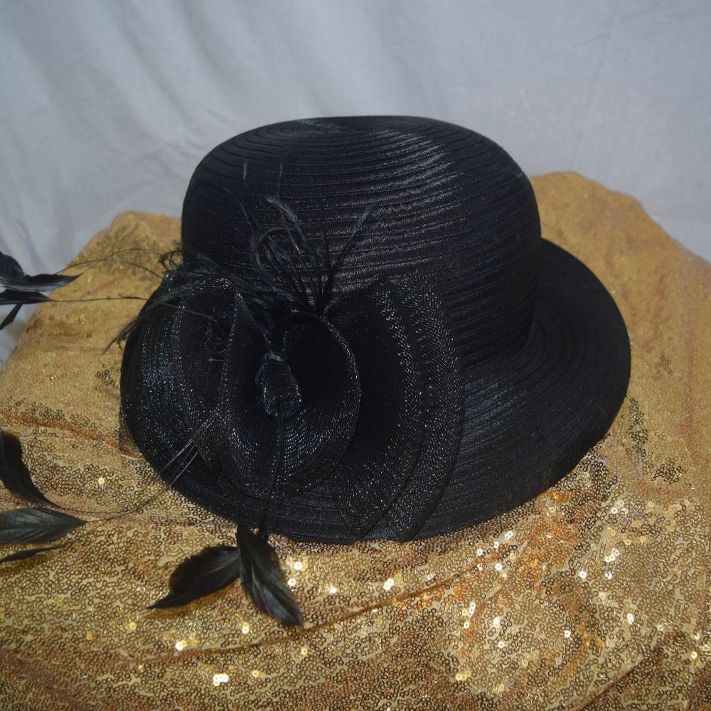 Vintage Organza Derby Hat
